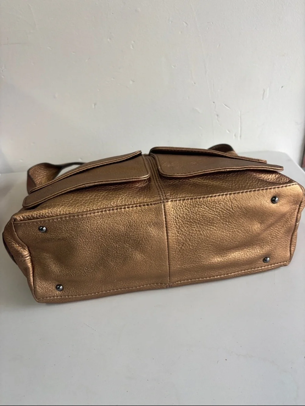 Aimee Kestenberg Road Trip Bronze Hobo Bag
